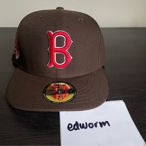 Boston Red Sox Walnut fitted